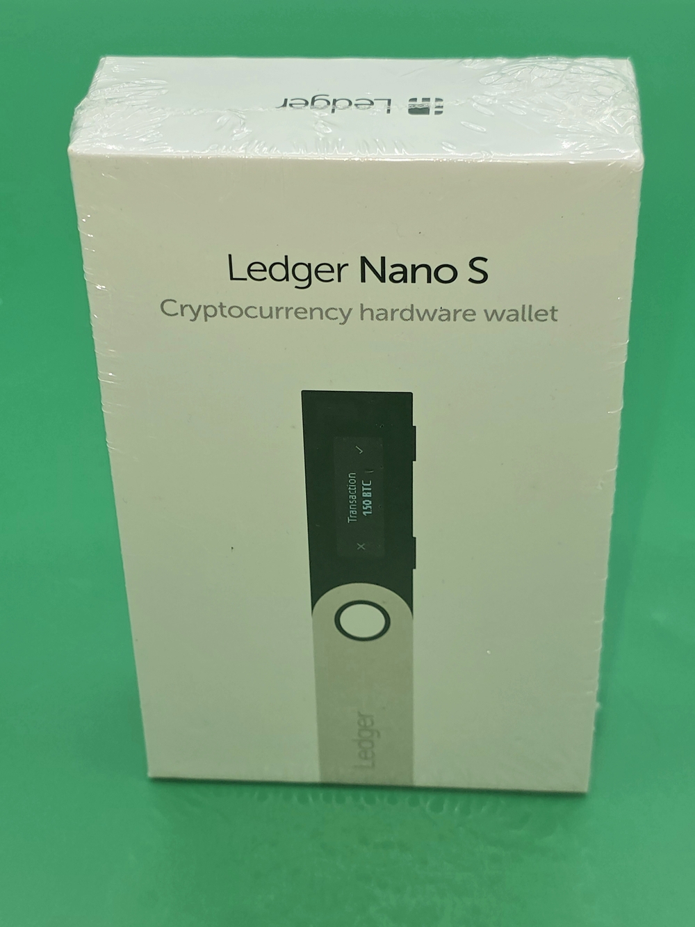 Ledger Nano S Cryptocurrency Bitcoin Hardware Wallet - Matte Black